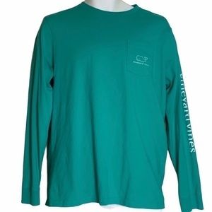 Vineyard Vines Light Green Long Sleeve T-shirt
